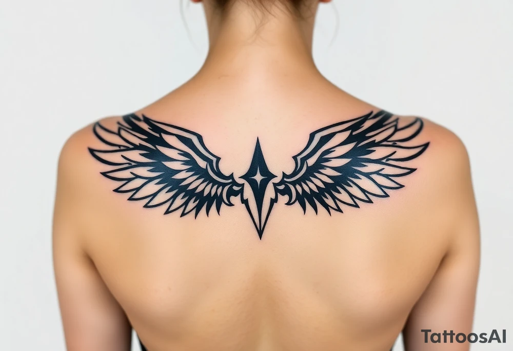 Wings tattoo idea