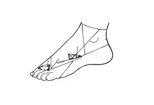 ankle tattoo on the ankle tattoo idea