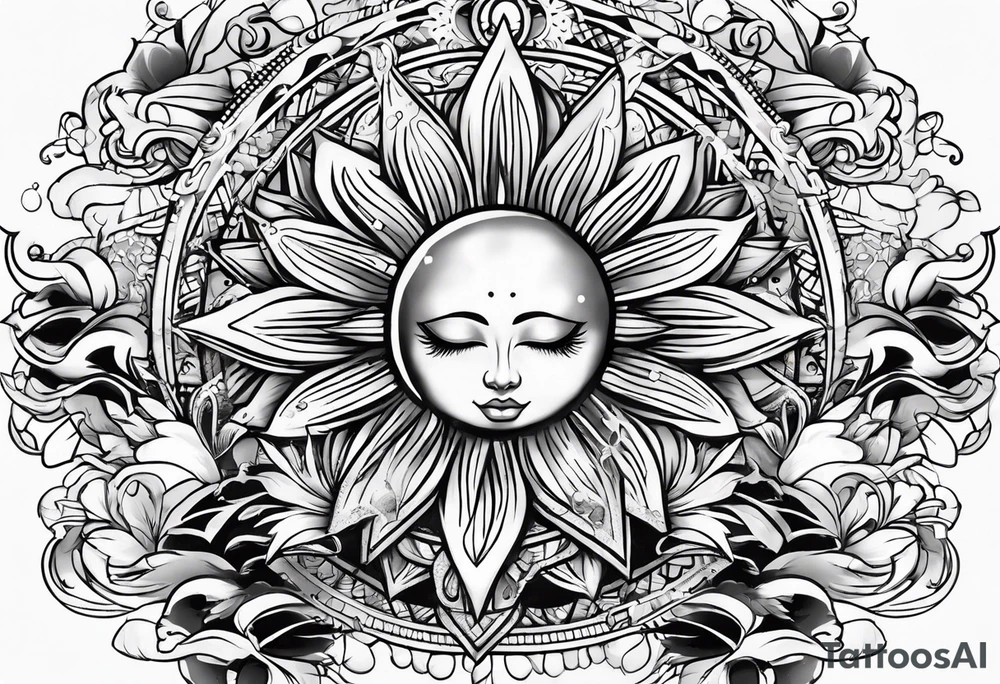 Sunshine tattoo idea