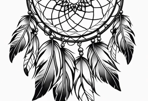 Dream catcher tattoo idea