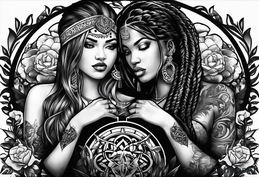 One love, one blood
One life, you got to do what you should
One life with each other
Sisters, brothers
One life but we're not the same
We get to carry each other, carry each other
One tattoo idea