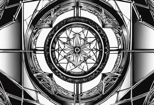 Music mixstation stage truss tattoo idea