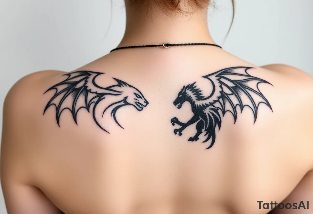Chernobog vs. Belobog tattoo idea