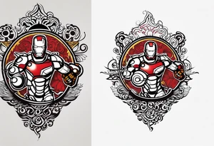 IRONMAN run bike swim logo tatoo tattoo idea