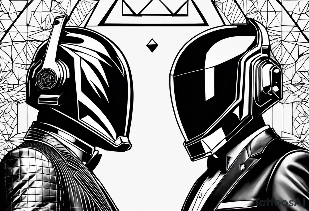 daft punk tattoo idea