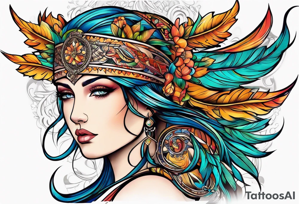 virgo tattoo idea