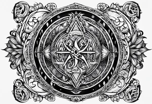 inside the card the rune dagaz tattoo idea