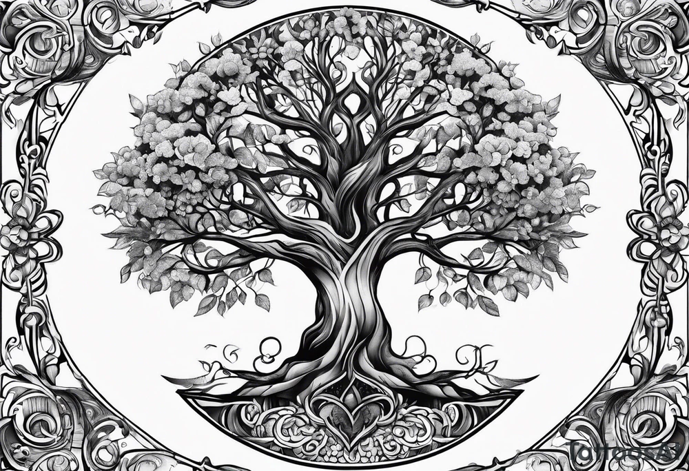 tree of life tattoo idea