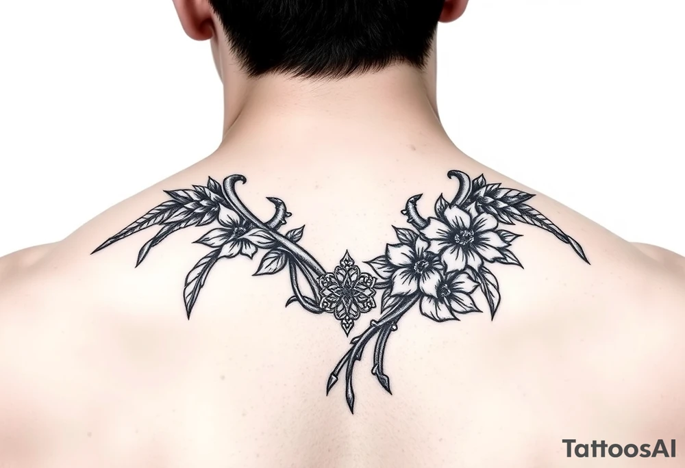 swinger lifestyle with color tattoo idea