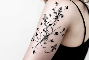 fleurs de lis tattoo idea