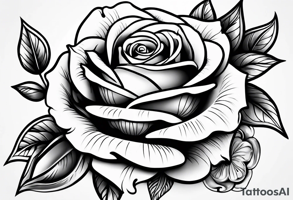 roses tattoo idea