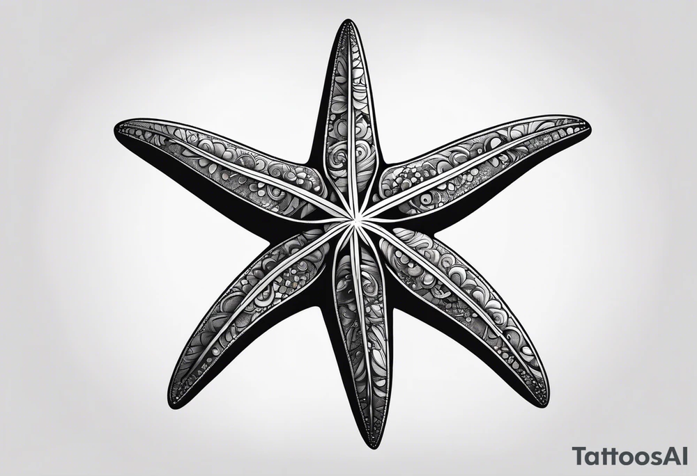 Starfish tattoo idea