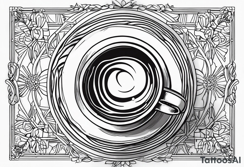Gilmore girls, coffee, snow tattoo idea