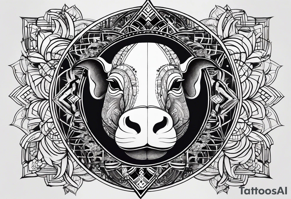 Very asymmetrical, +geometric pattern, with realistic full moon, with hippo, +zen feel, + Buddhism touch, +tribal, +geometric, +inkart , +blackwork
with wintersweet flower bud, +portrait orientation, +inkart touch, tattoo idea