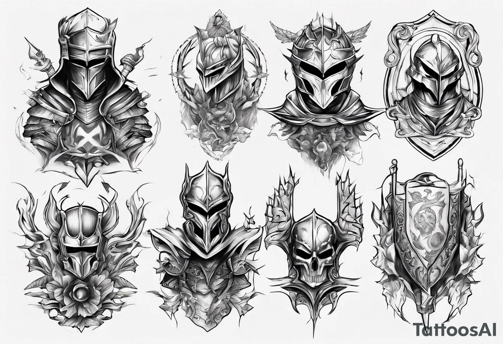 Echo knight tattoo idea
