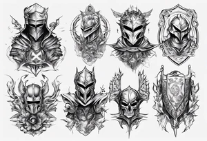 Echo knight tattoo idea