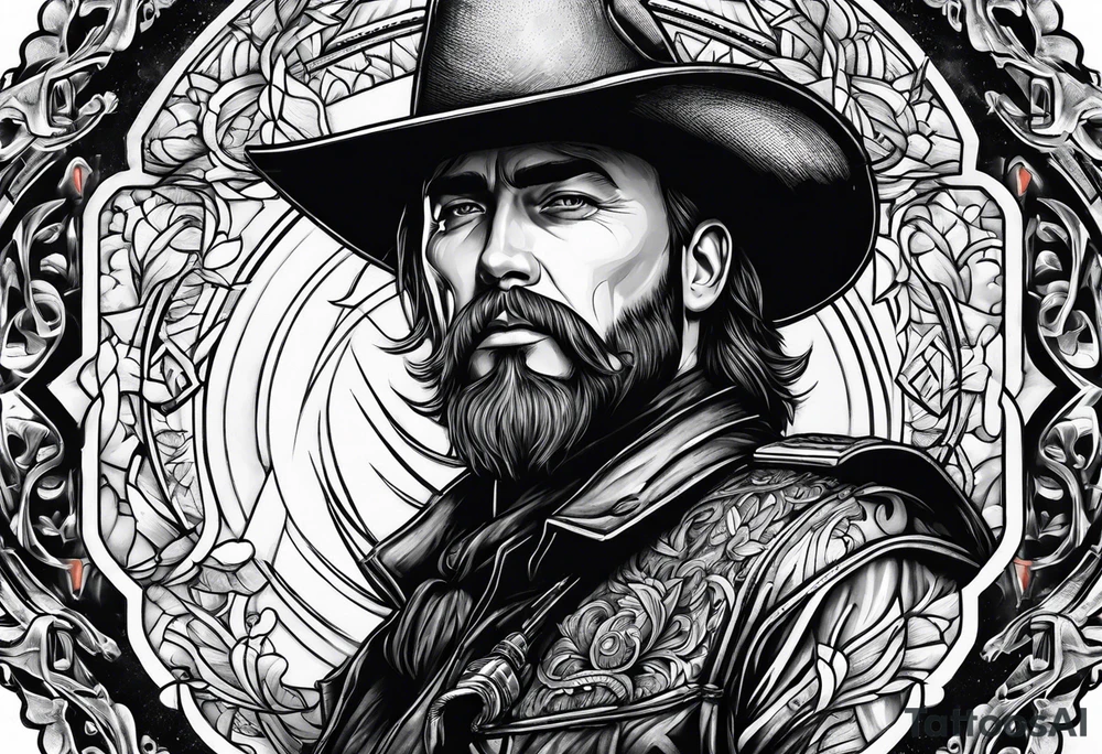 Gunslinger tattoo idea