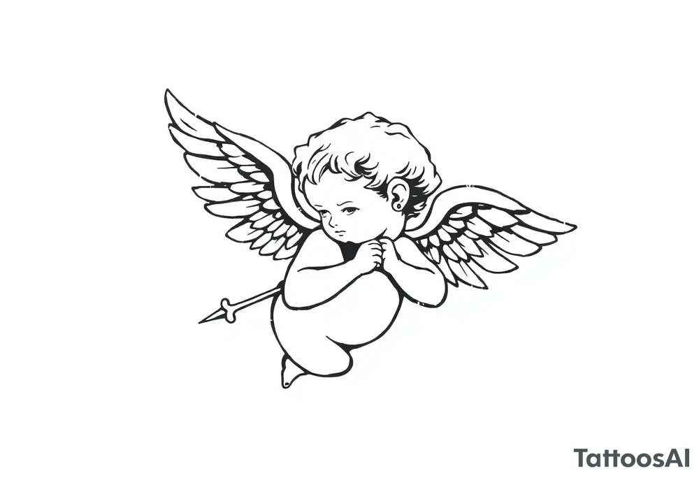 cherub tattoo idea