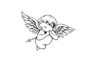 cherub tattoo idea