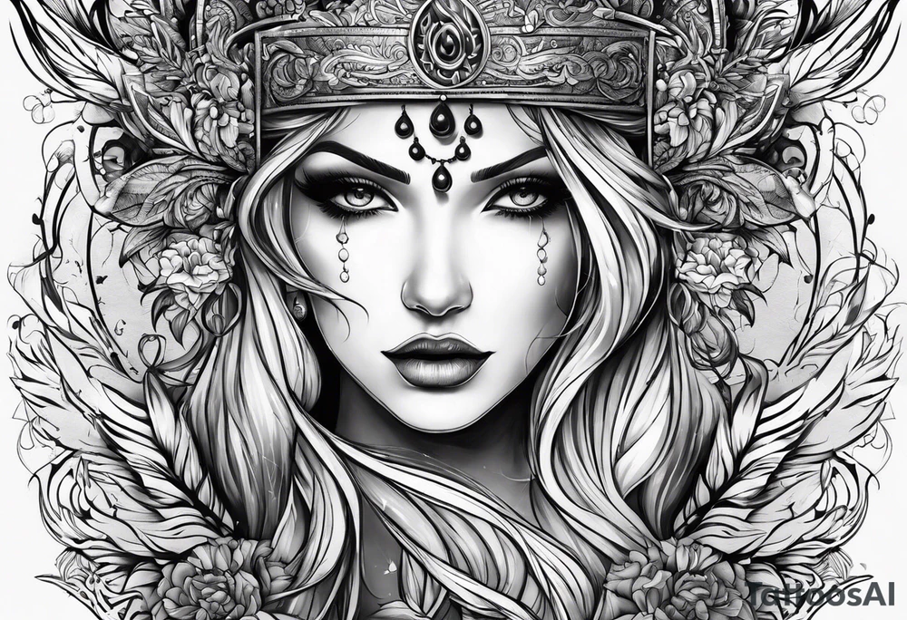 lightening tattoo idea