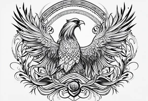Phoenix tattoo idea