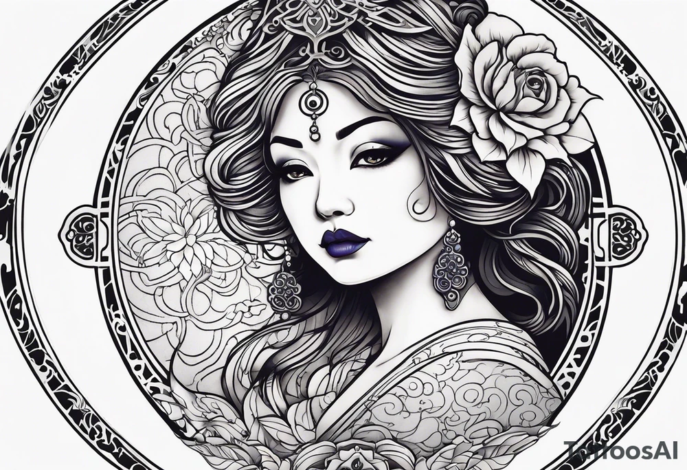 Madame leota tattoo idea