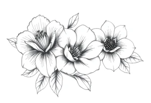 november, april, march, decmber, august, septemeber birth flower tattoo tattoo idea