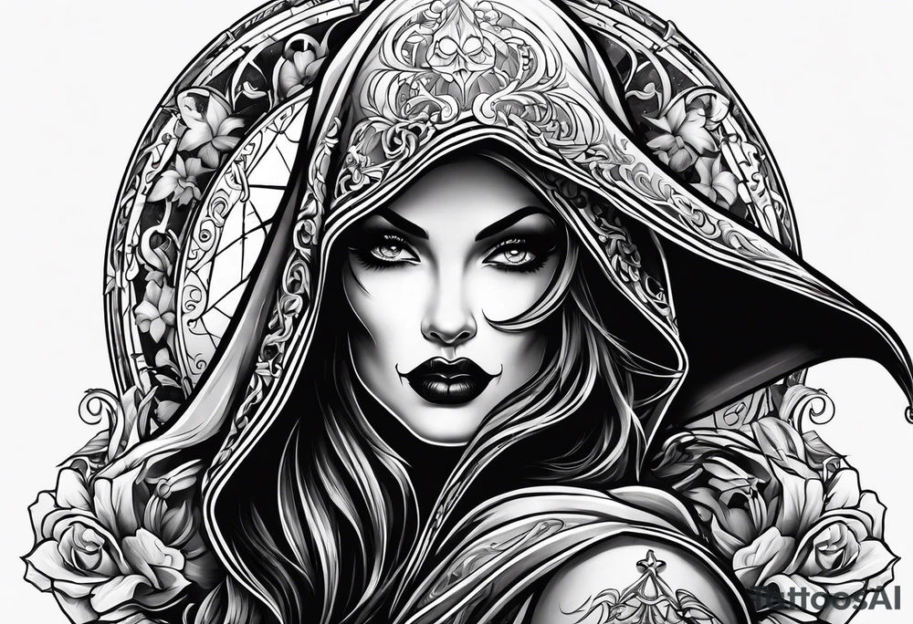 pinup doll
grim reaper tattoo idea