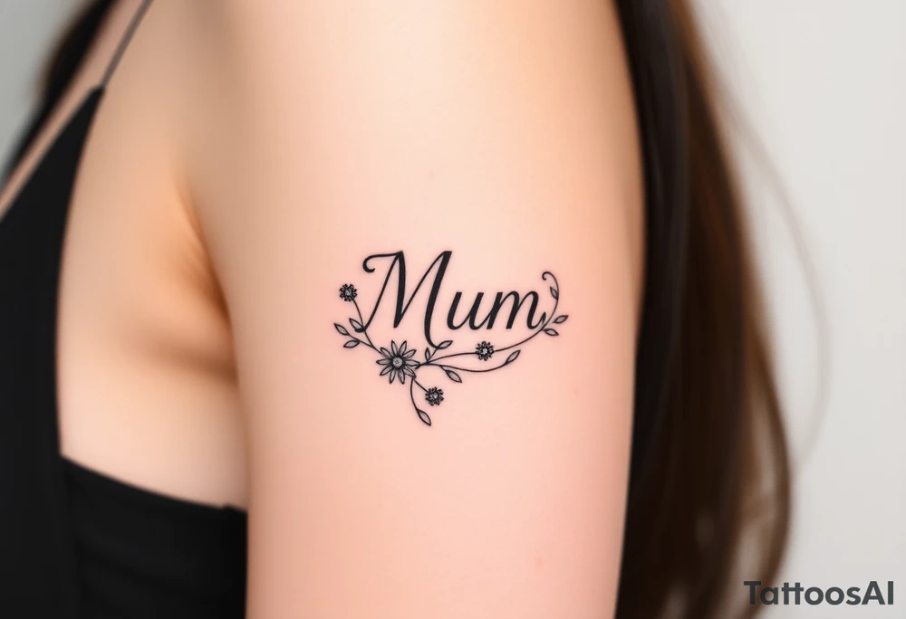 mum tattoo idea