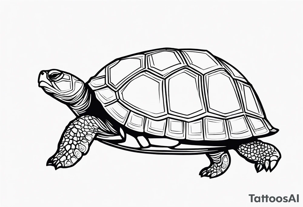 Wise Turtle tattoo idea