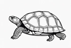 Wise Turtle tattoo idea