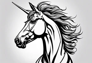 centaur with sunglasses tattoo idea