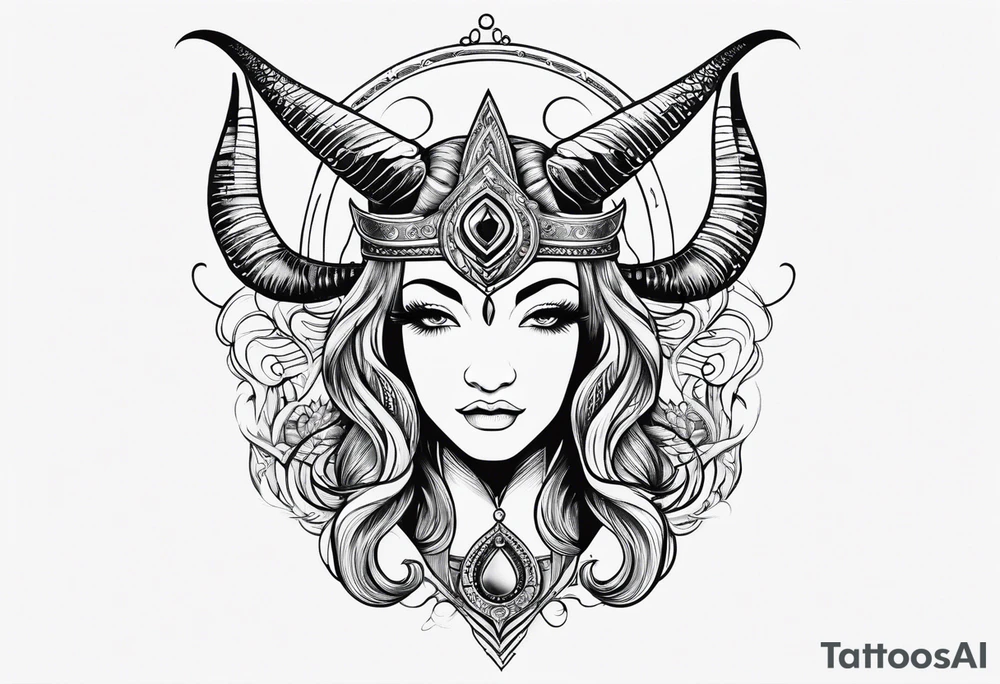 Gemini sign Capricorn sign tattoo tattoo idea