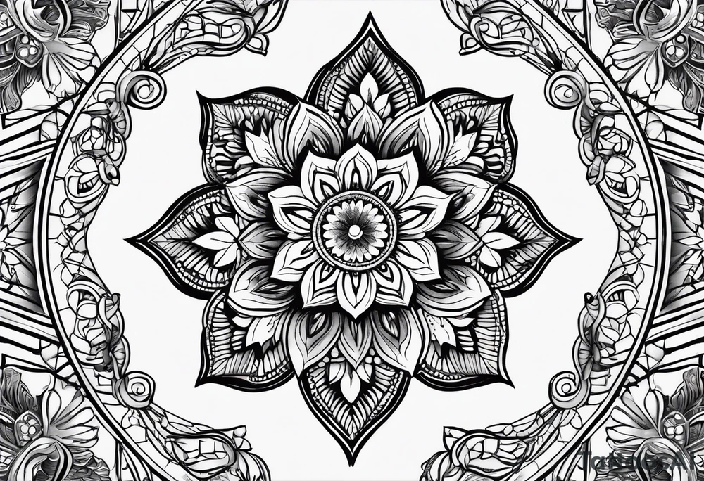 Mandala tattoo idea