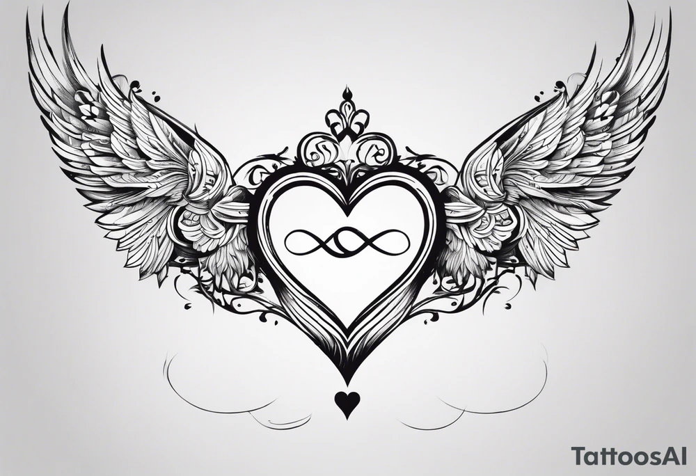 Paired tattoo for a girl and a guy, together forever, he is Artem, she is Lada. Two people with incurable diseases who love each other very much, little tattoo with heart or infinity tattoo idea