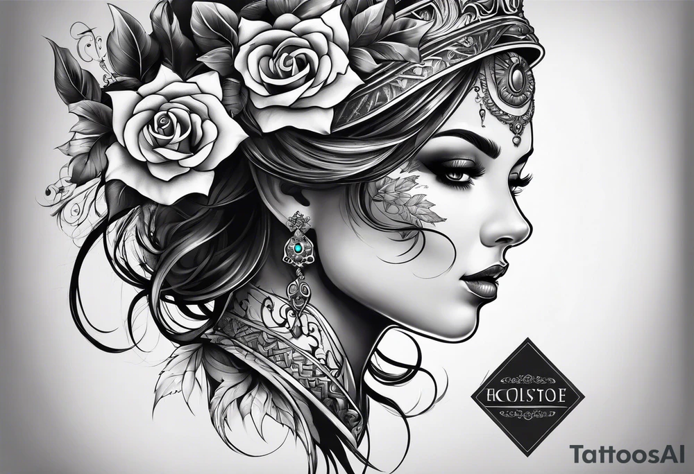 ghost tattoo idea