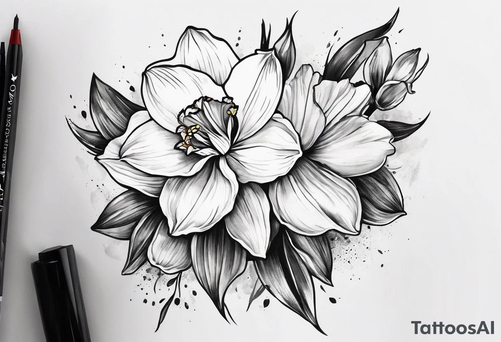 Narcissus tattoo idea