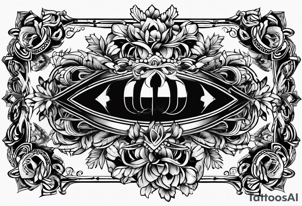 old ket hole tattoo idea