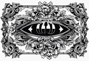 old ket hole tattoo idea