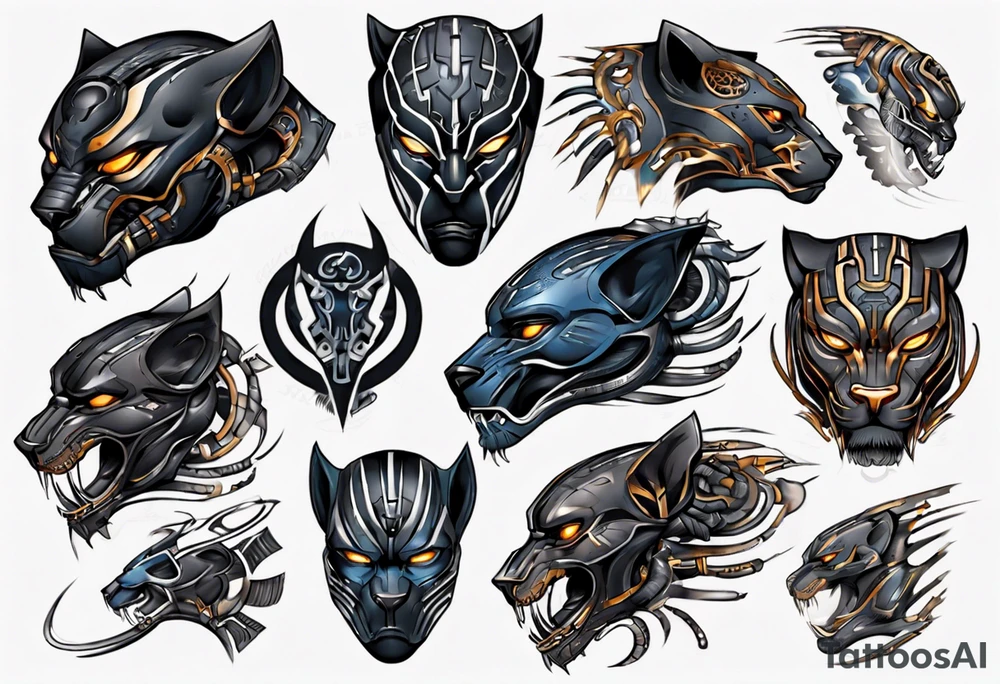 blackpanther tattoo idea