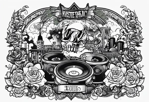 green day band tattoo tattoo idea