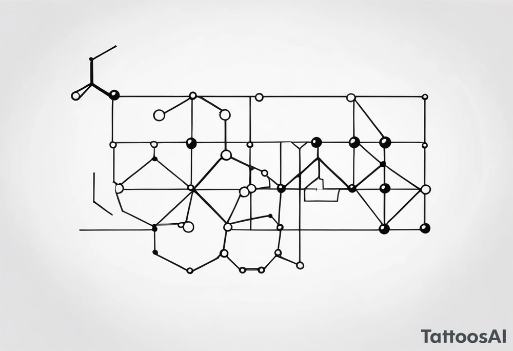 bipolar chemical structure tattoo idea