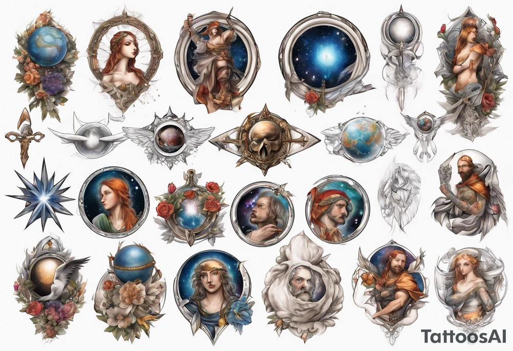 Renaissance artwo tattoo idea