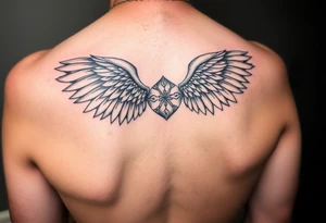 meaningful tattoo of my meemaws death with wings. Named lisa and loves cooking tattoo idea