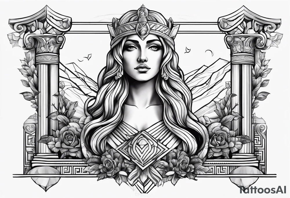 greek mythology tattoo idea