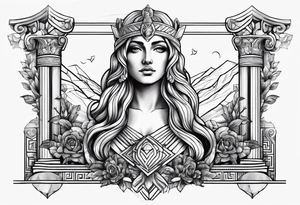 greek mythology tattoo idea
