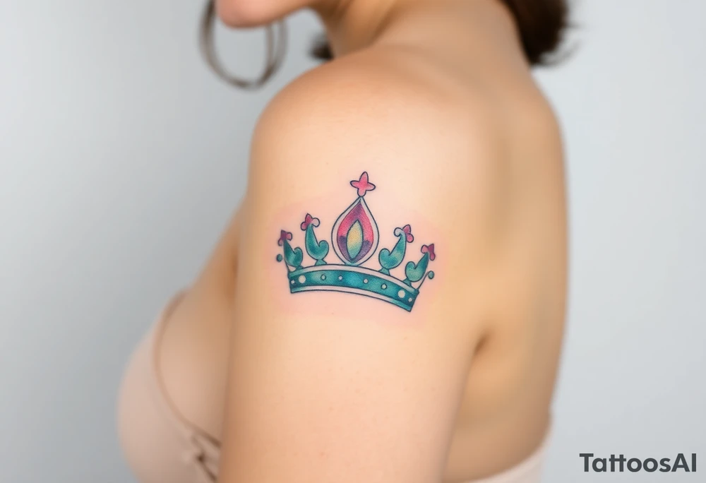 Royalty crown tattoo idea