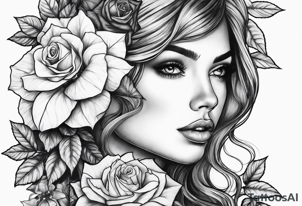 Ivy Rose tattoo idea