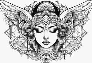angle tattoo idea