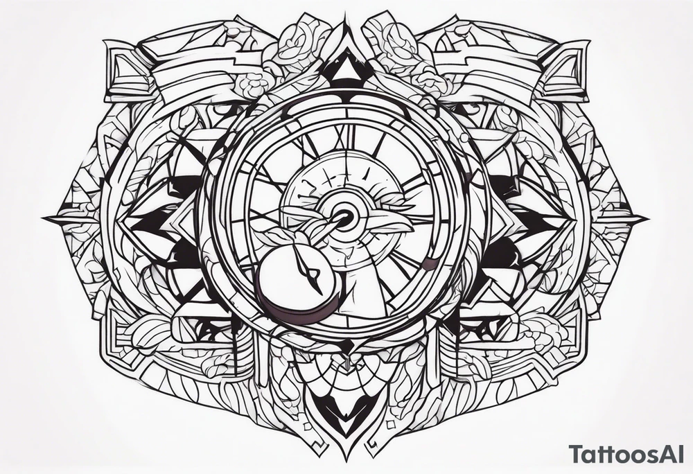 Body ripped skin tattoo tattoo idea